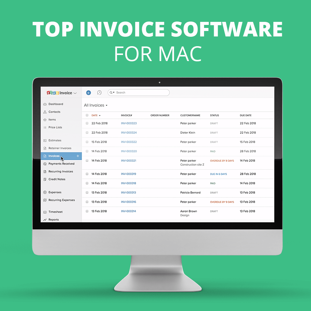 invioce software for mac